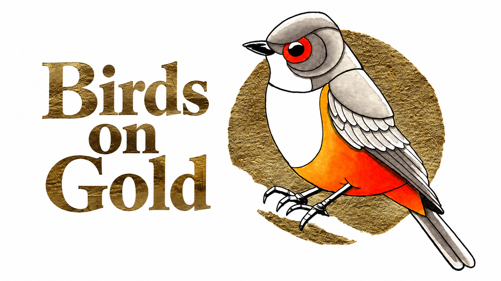 Birds on Gold collection cover