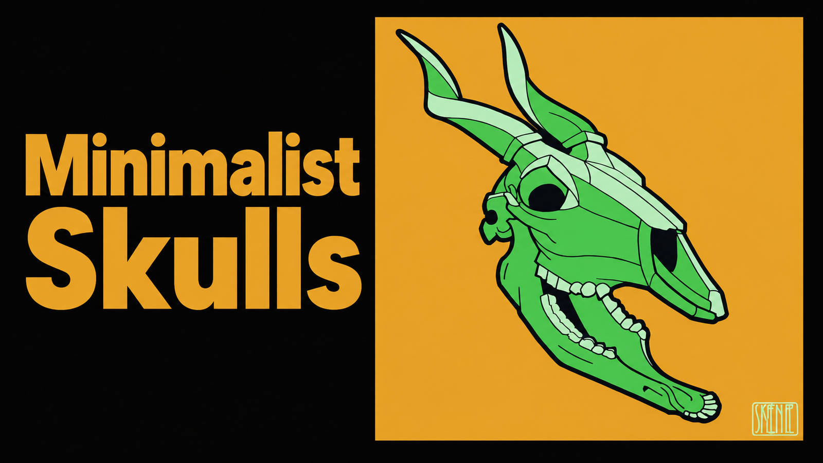 Minimalist Skulls collection cover